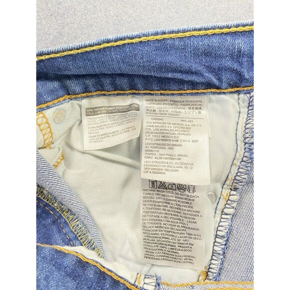 Levi's 511 Denim Jeans Skinny Straight Women's W29 x L30 - Picture 7 of 11